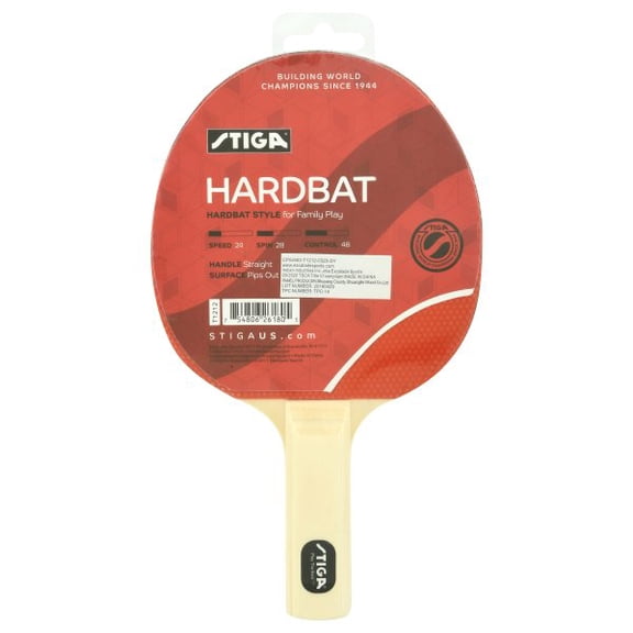 Stiga T1212 Hardbat Table Tennis Racket