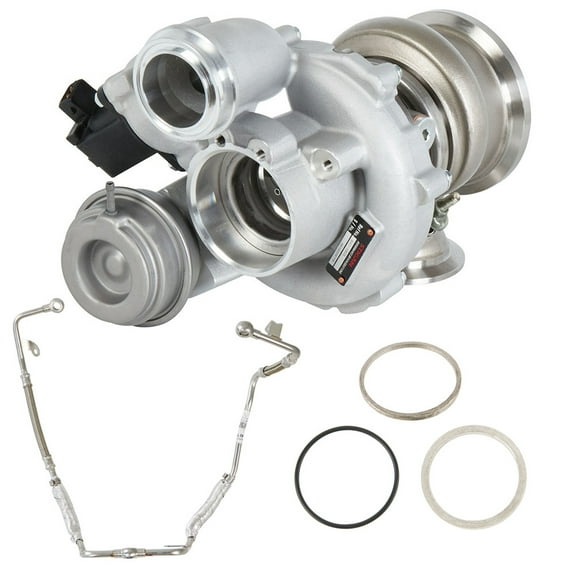 Stigan Turbo Turbocharger w/ Gaskets & Oil Line For BMW X5 X6 V8 550i 650i 750i & 750Li