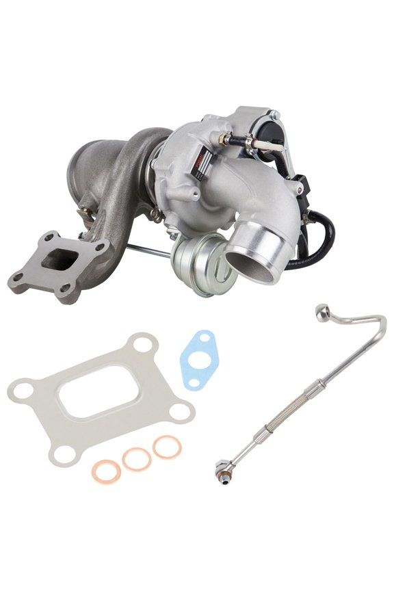 Turbo w/ Turbocharger Gaskets & Oil Feed Line For Ford Focus ST Escape Fusion Taurus Lincoln MKC MKZ EcoBoost 2.0