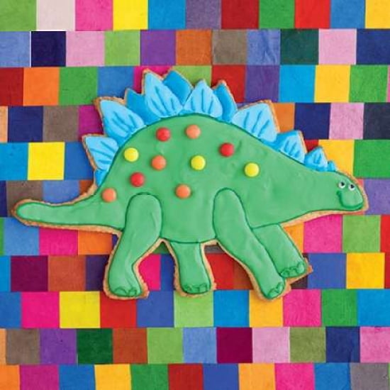 Stiggle Stegosaurus Canvas Art - Howard Shooter (24 x 24)