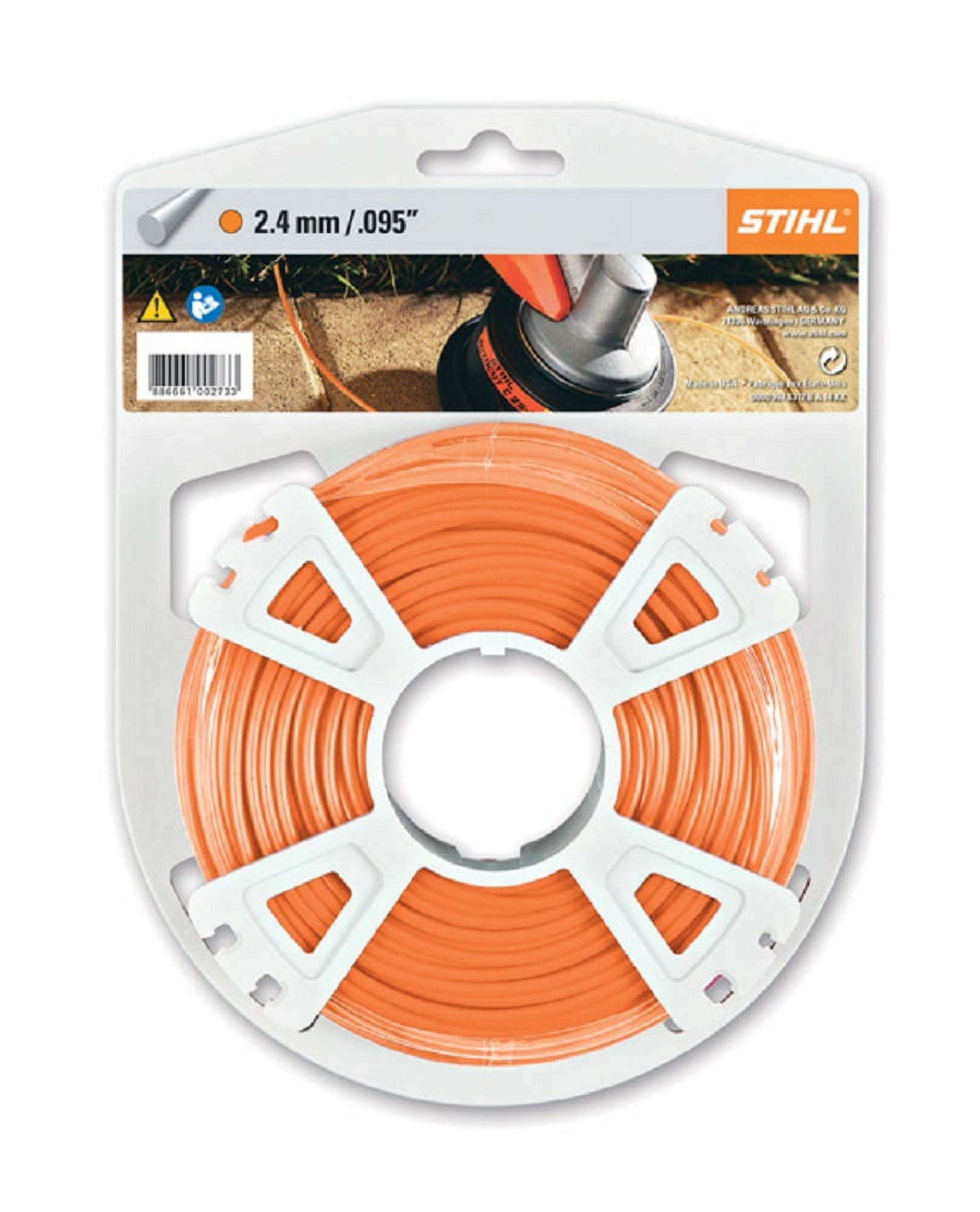 Stihl-0000 930 2340 1 lb (280') Premium Orange Nylon Trimmer Line - .095  diameter 