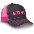 thumbnail image 1 of Stihl Officially Licensed Chainsaw Neon Mesh Back Cap Adjustable Snapback Truckers (Neon Pink), 1 of 1