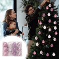 thumbnail image 1 of Stijggn 24pcs Christmas Ornaments Balls Christmas Tree Decorations Shatterproof Plastic Christmas Balls Sets,Small Christma Tree Balls Hanging Ornaments for Tree Holiday Party, 1 of 8