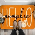 thumbnail image 1 of Stijggn 2pcs Halloween Bath Rugs Halloween Decorations Gothic Halloween Rug,Washable Non-Slip Goth Bath Mat for Kitchen Halloween Decor, 1 of 6