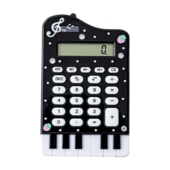 Stijggn 4 Function Calculator Big and Sensitive Buttons, General Purpose, Large LCD Display Mechanical Switch Calculator for Worker, Teacher, Businessman, Everyday Math