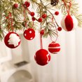 thumbnail image 1 of Stijggn 6pcs Christmas Ornaments Balls Christmas Tree Decorations Shatterproof Plastic Christmas Balls Sets,Small Christma Tree Balls Hanging Ornaments for Xmas Party Holiday Decorations, 1 of 8