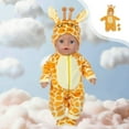 thumbnail image 1 of Stijggn Doll Accessories Deals Cute Dolls Overalls Lifelike ReDoll Accessories Fashion Doll Clothes for 12”-18” Dolls, 1 of 6