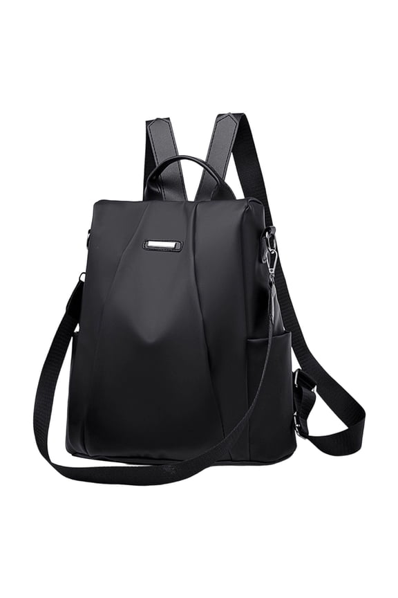 Bookbag Secure Lock Backpack Laptop Backpack, Multi Compartment Backpack with Luggage Strap, Stylish Daypack for Daily Work Outings