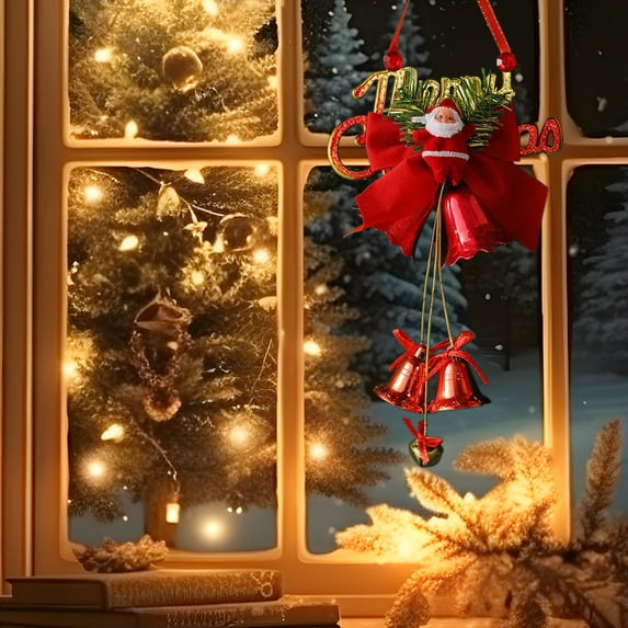 Stijggn Christmas Bells Jingle Bells Christmas Gifts for Kids Colorful Small Christmas Bells with Loud Sound for Christmas Holiday Mantle Door Xmas Tree