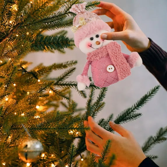 Stijggn Christmas Doll Decorations Christmas Gifts for Kids Holiday Home Decor for Home Holiday Party Decor Ornaments