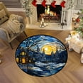thumbnail image 1 of Stijggn Christmas Heated Floor Mat Christmas Home Decor Front Door Mat Outside Entrance Non-Slip Washable Holiday Rug for Indoor Outdoor Holiday Decorations Kitchen Laundry, 1 of 7