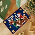 thumbnail image 1 of Stijggn Christmas Kitchen Floor Mat Holiday Mats Kitchen Mats Cushioned Anti Fatigue for Front Porch Entryway New Year Decor, 1 of 6