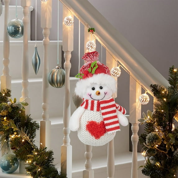 Stijggn Christmas Plushies Christmas Tree Decorations Christmas Soft Plush Toy for Xmas Party Favors Christmas Tree Decor Thanksgiving Halloween Nordic Gifts Tabletop Décor