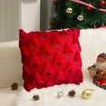 thumbnail image 1 of Stijggn Christmas Satin Pillowcases Christmas Ornaments Bedding Xmas Holiday New Year Throw Pillow Covers Protector for Home Sofa Couch, 1 of 5