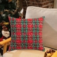 thumbnail image 1 of Stijggn Christmas Silk Pillowcases Christmas Bedding Throw Pillows Winter Christmas Decor for Sofa & Bed, 1 of 6