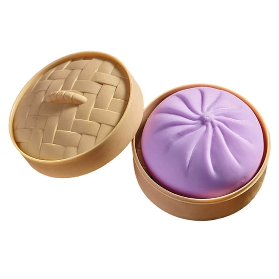 Stijggn Dumpling Squi*shies T*oy Squi/shy Fidget T*oys Squeeze Dough Ball Stress Relief T*oy, Squ/ishy Fidget T*oys, Stretchy Stress Ball Squish T*oys for Easter Project,K*id Playing
