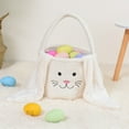 thumbnail image 1 of Stijggn Easter Baskets for K-ids Easter Decorations Reusable Easters Celebration Basket with Rabbits Ear Handle Breathable Carrying Bucket Holiday Party Favor Supplies, 1 of 6