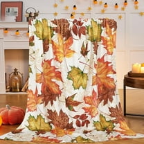 Stijggn Fall Blanket Fall Throw Blanket Halloween Bedding Decorations Pumpkin, Leaves Fall Plaid Blanket, Soft Fuzzy Plush for Kids/Teens/Women/Men