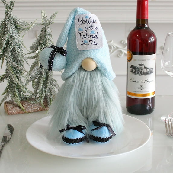 Stijggn Gnome Christmas Decorations Christmas Decorations Home Tabletop Ornaments Christmas Gnome Decor for Home Holiday Party Decor Ornaments