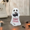 thumbnail image 1 of Stijggn Halloween Ghost Figurine Halloween Decorations Ghost Decor Spooky Home Decor for Indoor Decorations Cute Ghost with Funny Desk Figurine and Spooky Gifts Perfect for Indoor & Porch Decor, 1 of 6
