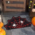 thumbnail image 1 of Stijggn Halloween Kitchen Rugs Halloween Mat Halloween Rug Welcome Mats Outdoor, Spider Web Doormats for Kitchen Halloween Decor, 1 of 5