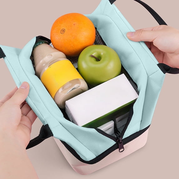 Stijggn Mens Lunch Box , Leak-proof Drop Resistance BPA-Free Dishwasher Safe Lunch Box, Minimalist Aesthetics and Multifunctionality for Fruits, Candy, Travel, Party, Picnic