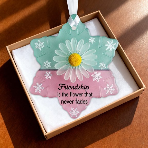 Stijggn Sea Glass Ornaments Christmas Gifts for Teens Sea Glass Art for Holiday Party Home Decor