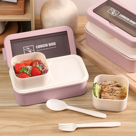 Stijggn Simple Modern Lunch Box, Dishwasher Safe Leak-proof BPA-Free Drop Resistance Lunch Box, Minimalist Aesthetics and Multifunctionality for Candy, Fruits, Travel, Party, Picnic