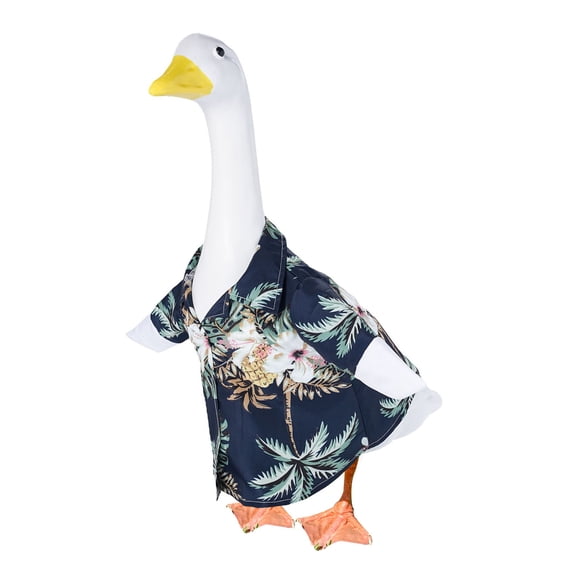 Stijggn Summer Porch Goose Outfits Princess Porch Goose Outfits Summer Goose Clothes, Cute Goose Outfit for 23" Cement Statue Garden Patio Outdoor Decoration