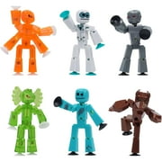 Stikbot Monsters Werewolf & Cyborg Figure 6-Pack