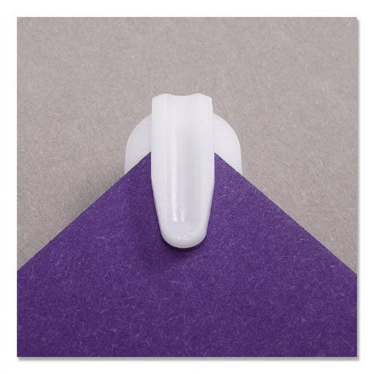 StikkiCLIPS, Adhesive Back, 40 Sheet Capacity, White, 20/Pack StikkiCLIPS, Adhesive Back, 40 Sheet Capacity, White, 20/Pack