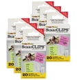 thumbnail image 1 of StikkiWorks Stikki Clips with Mounting Putty, 20 Per Pack, 6 Packs, 1 of 5