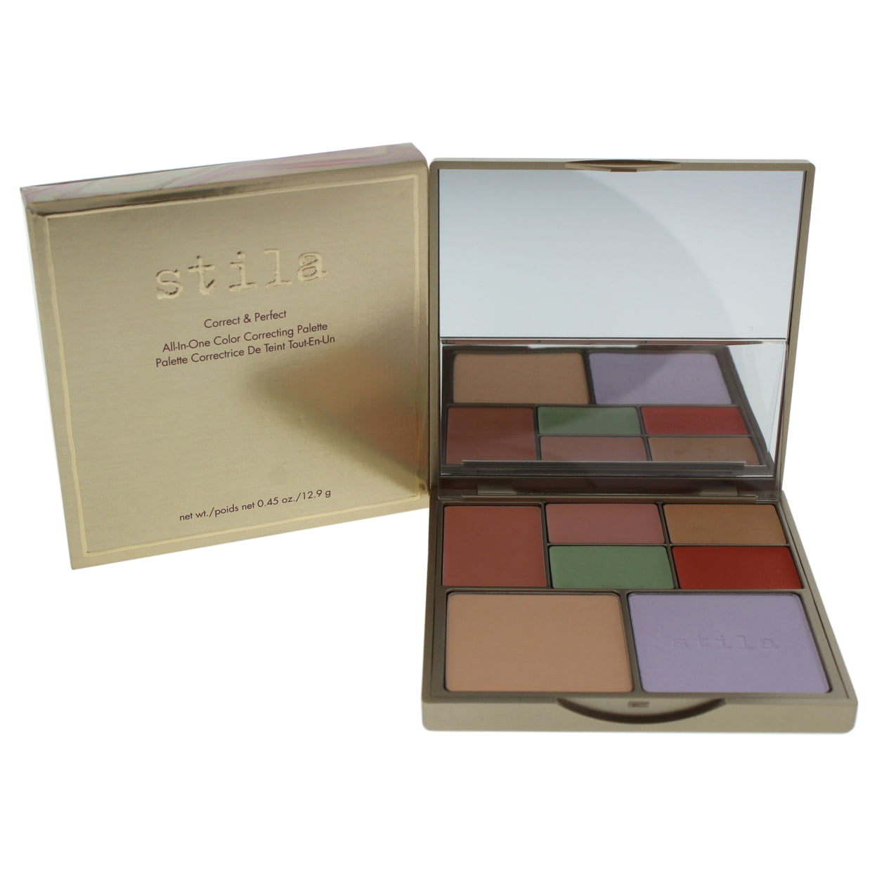 Stila Correct & Perfect All-In-One Color Correcting Makeup Palette, 0.46 Oz  - Walmart.com