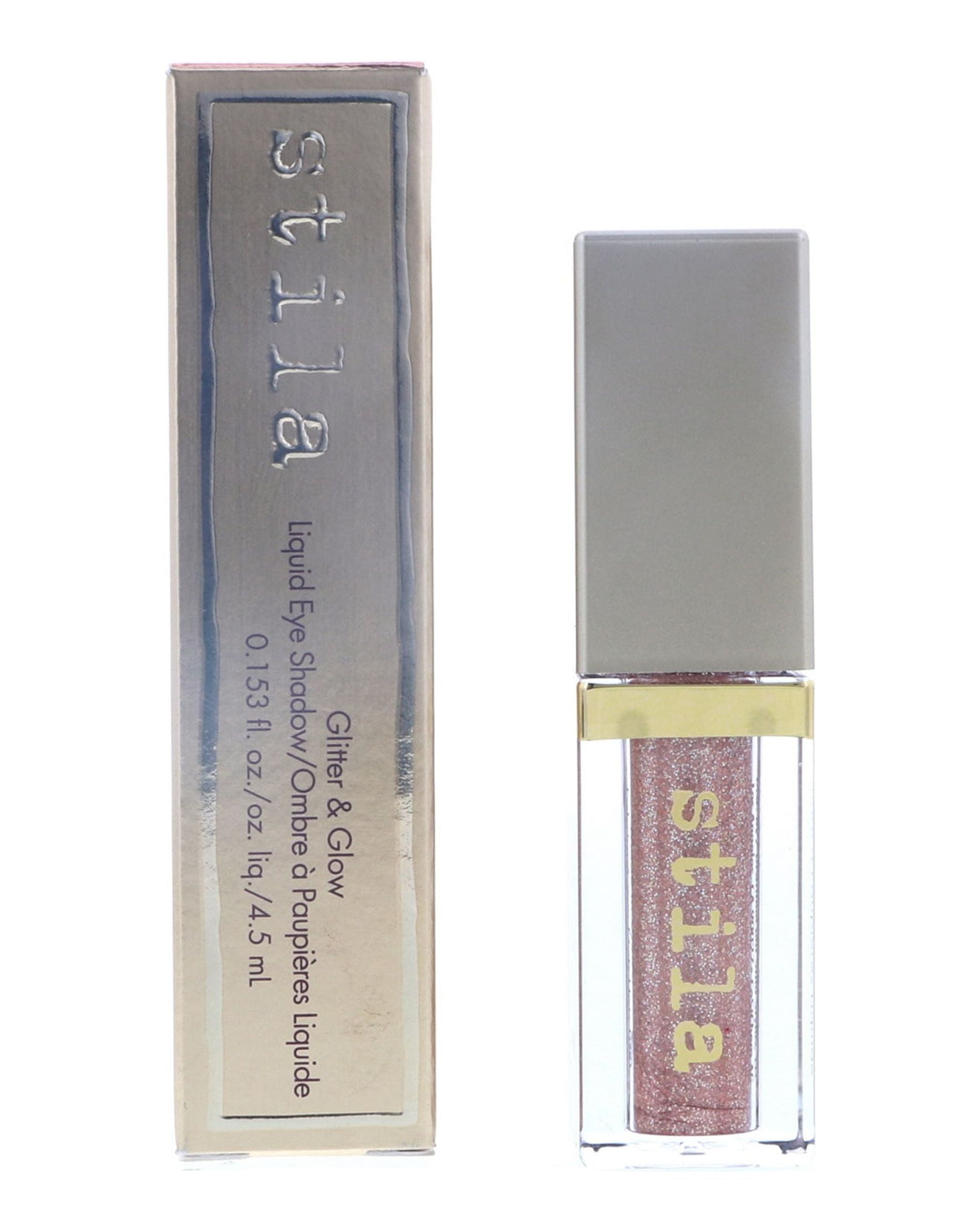 Stila Magnificent Metals Glitter And Glow Liquid Eye Shadow, Kitten Karma, 0.153 oz