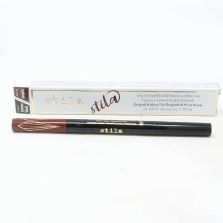 Stila Stay All Day Dual Eye Liner 0.33oz Intense Black / Sangria New With Box
