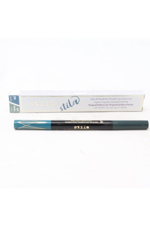 Stay All Day Dual Eye Liner Intense Jade / Teal 0.33oz/1.0ml New With Box