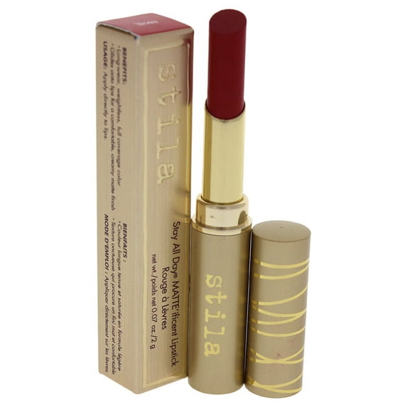 Stila Stay All Day MATTEificent Lipstick, Bisou, 0.07 Oz