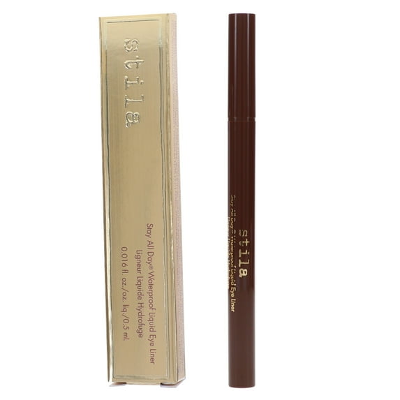 Stila Stay All Day Waterproof Liquid Eye Liner - Dark Brown Eyeliner 0.016 oz