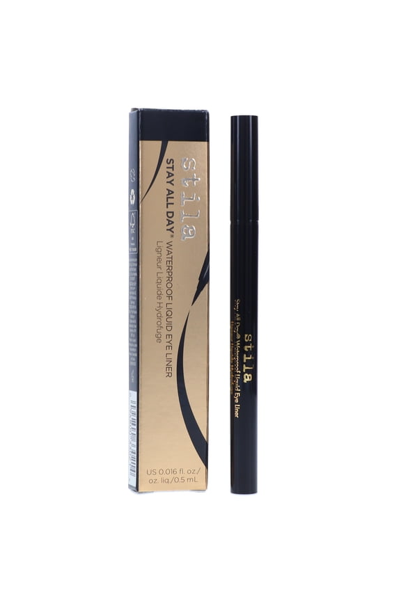 Stay All Day Waterproof Liquid Eyeliner, Intense Black, 0.02 Oz