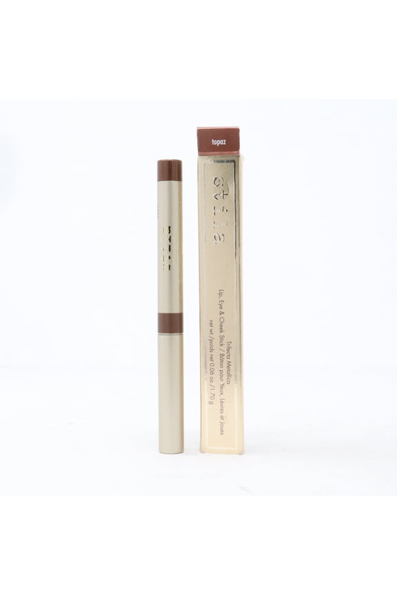 Trifecta Metallica Lip, Eye & Cheek Stick - Topaz (Metallic Copper Brown)