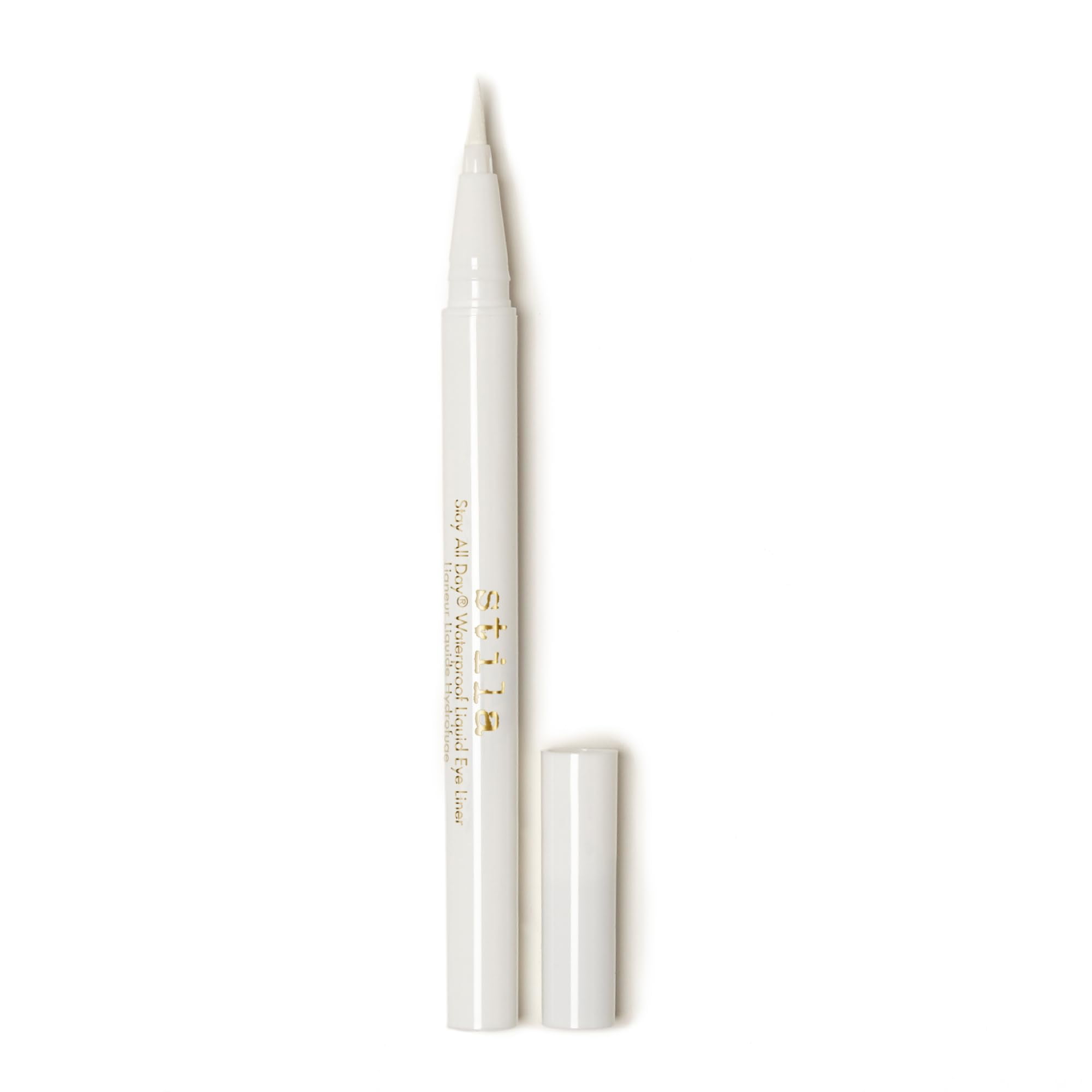 Stila Waterproof Liquid Eye Liner, Stay All Day Makeup with Fine Brush Tip Lasting Satin Finish, Smudge-Proof \u0026 Transfer-Resistant