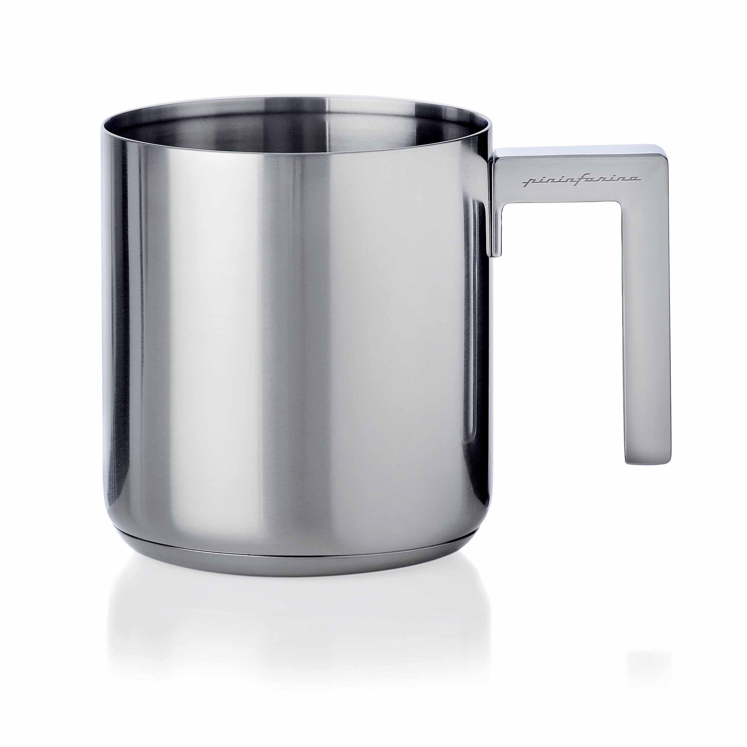 Stile Stainless Steel 1.4L Milk Boiler with Ergonomic Handle