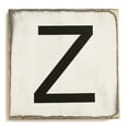 thumbnail image 1 of Stiles Crossword Letter Tiles, Wooden Wall Decor, 3.5 Inch, Rustic, Letter Z, 1 of 7