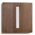 thumbnail image 1 of Stiles Crossword Letter Tiles, Wooden Wall Decor, 3.5 Inch, Walnut, Letter I, 1 of 7