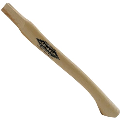 Stiletto STLHDL-C16 Curved Replacement Handle With Wedges – 16 Inch, Fits 21 Oz Hammers, Wood Finish-1112776