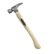 Stiletto TI16SC 16 oz Ti Smooth Face with Curved Hickory Handle, 18