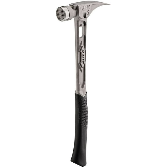 Stiletto TIB15MC 15-oz TIBONE Titanium Hammer Milled Face with Curved Handle