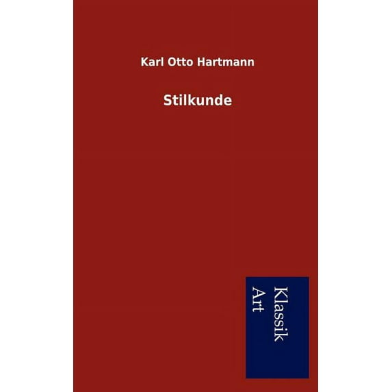 Stilkunde (Paperback)