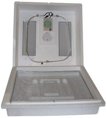 White Polystyrene Foam Still Air Egg Incubator with Hygrometer