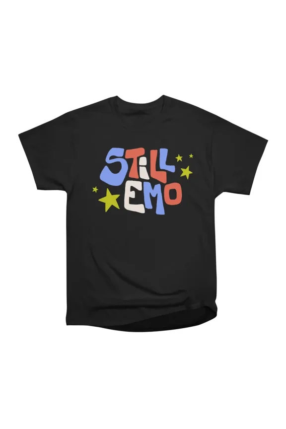 Still Emo Funky Typography Red T-Shirt Tee Gift For Him Merch For Her Apparel For Friend